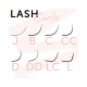 MINK LASHES - D CURL