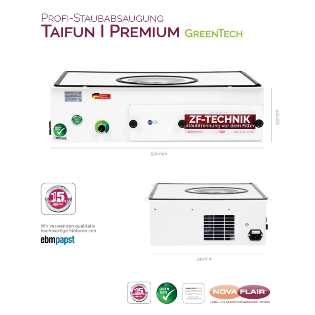 TAIFUN I PREMIUM clous de dépoussiérage	 TAIFUN I PREMIUM clous de dépoussiérage