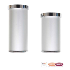 ALUMINIMUM POOTJES onder manicure tafelblad ALUMINIMUM POOTJES onder manicure tafelblad