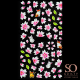 Nail art STICKER SO 5D FLOWER