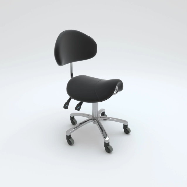 TABOURET SYMPATICO COMFORT pour les salons de beauté et les ongleries