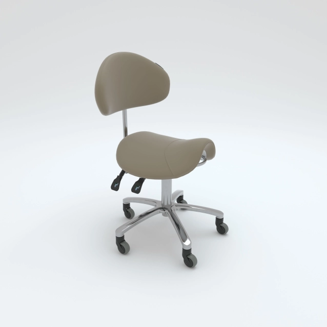 TABOURET SYMPATICO COMFORT pour les salons de beauté et les ongleries