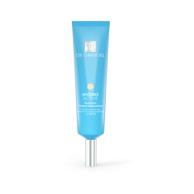 HYDRO ACTIVE Hyaluron Getinte Moisturizer voor het Gezicht SPF 25