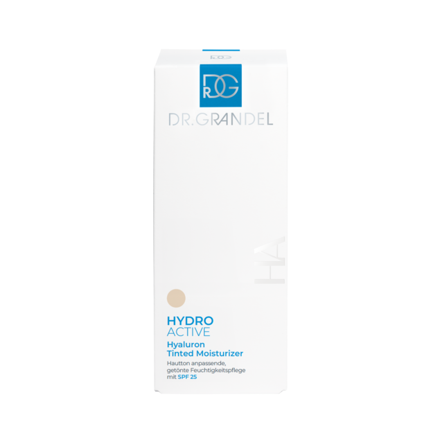HYDRO ACTIVE Hyaluron Getinte Moisturizer voor het Gezicht SPF 25