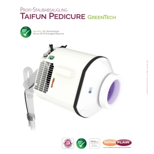 Stofafzuiging voor nagels TAIFUN PEDICURE