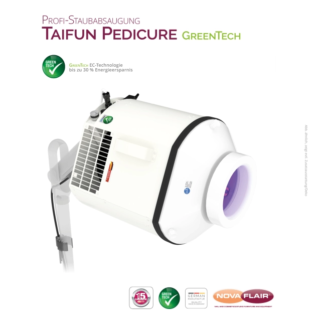 Aspirateur de poussière d'ongles TAIFUN PEDICURE