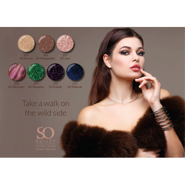 LET'S BE WILD COLLECTIE 205-211 UTOPIAN GELPOLISH 5ML